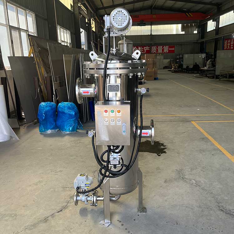 華豫生產(chǎn)供應(yīng)自清洗過濾器HYDN100-1 .6MPa