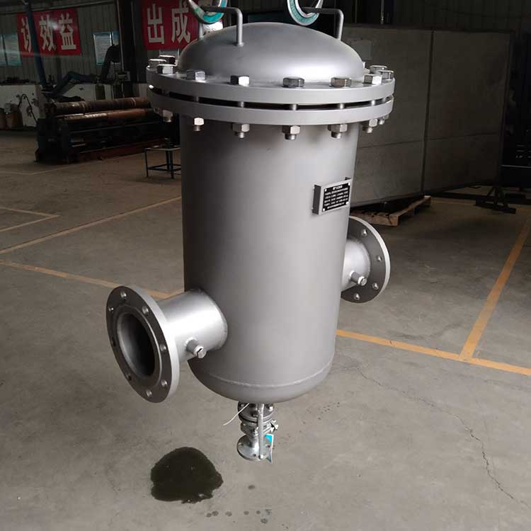 華豫生產(chǎn)供應(yīng)燃?xì)膺^(guò)濾器DN150 介質(zhì)過(guò)濾凈化