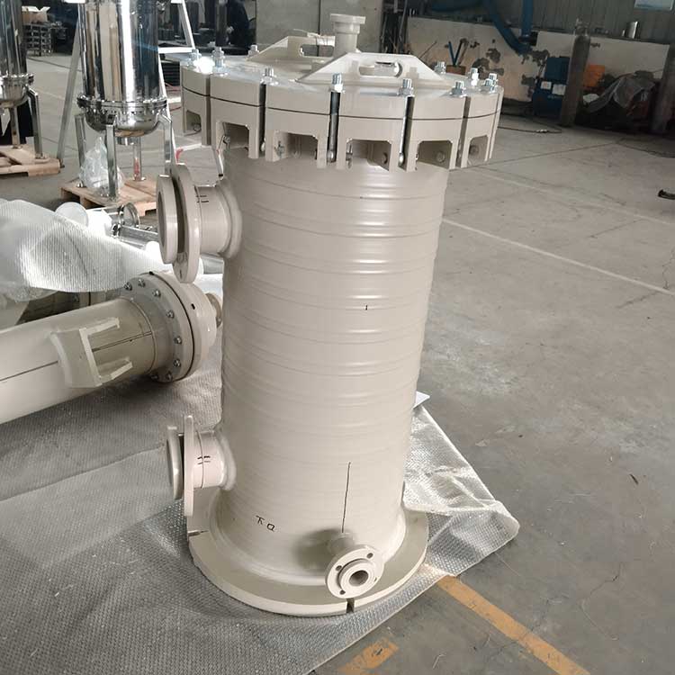 華豫供應PPH材質鹽酸再生站-循環酸過濾器